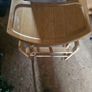 wooden high chair Image 2