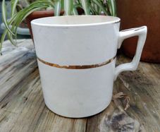 Farmhouse pottery mug, Large pottery mug