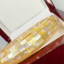 Perl bracelet Golden Glow: South Sea Colour Mother of Pearl Bangle Image 2