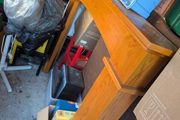 wooden mantle piece