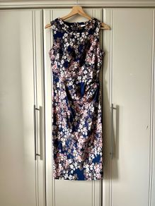 Apricot dress, uk 10, new with tag