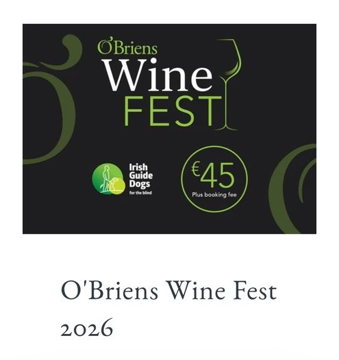 2 x O'Brien's Wine Festival Tickets