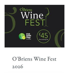 2 x O'Brien's Wine Festival Tickets
