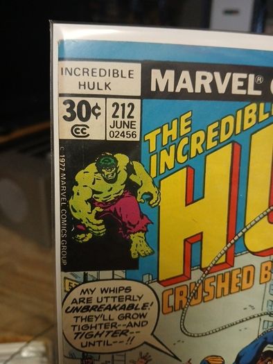Incredible Hulk #212 1st Constrictor 1977