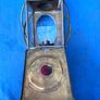 Old brass coach lamp Image 8