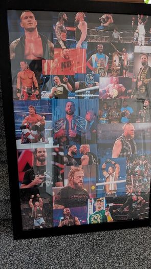WWE collage/poster 67x98cm