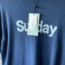 jumper Bnwt Carolyn Donnelly navy & black logo jumper with cashmere  size small Image 9