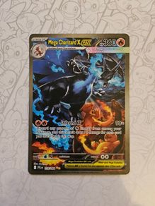 Pokemon Mega Charizard X ex 125/094 Phantasmal Flames SIR