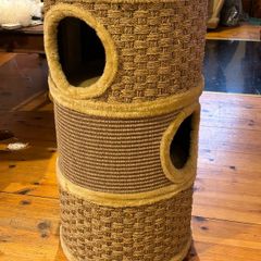 Beige Cat Tree Bed Combo - NEW
