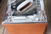 Child's money box by Carrs of Sheffield