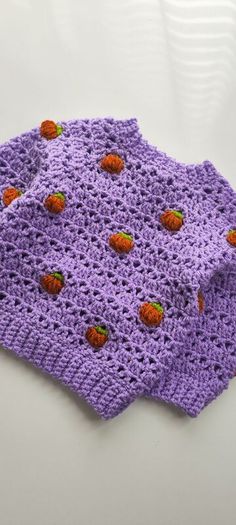 Handmade baby cardigan
