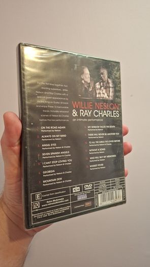 Willie Nelson and Ray Charles An Intimate Performance Dvd