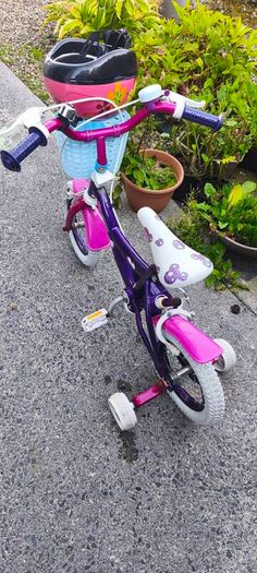 12inch girl frozen bike