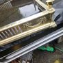 19th Cent brass fender Image 4