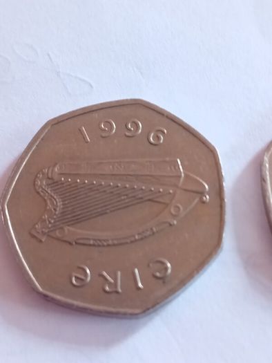 Irish Decimal 50p Coins