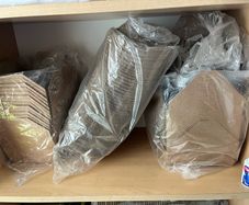 Compostable food containers takeaway