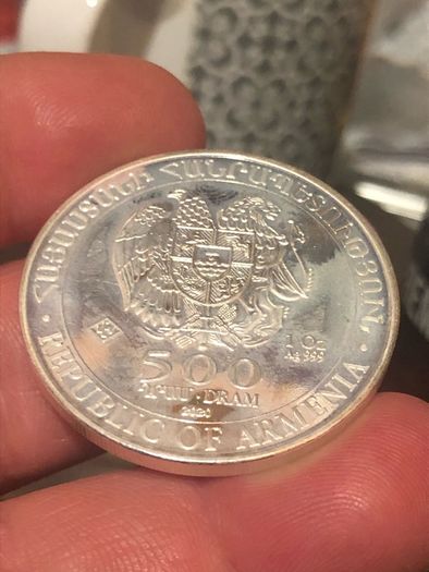 1 oz silver Noah's Ark