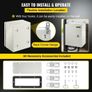 NEMA Steel Enclosure, 25x20x15 cm NEMA 4X Steel Electrical Box, IP66 Waterproof & Dustproof Image 6