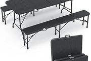 Folding Table Bench