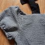 "Dunnes" White/Black Top.  Age 10-11 Image 3