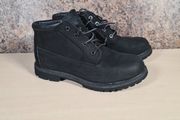 Womens Timberland Nellie Classic Chukka Boots Waterproof Black Suede Leather Size Uk 6 Eu 39 Ankle Winter Boot