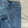 F&F High-Waisted Wide Leg Blue Denim Jeans - Size UK 6 / EU 34 Image 4