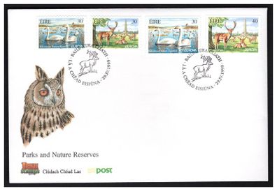 1999 Ireland Europa Parks & Gardens Commemorative Stamps & Self-Adhesive Commemorative Stamps An Post First Day Cover (FDC)