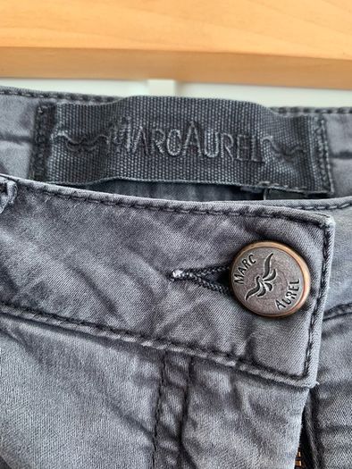 MARC AUREL charcoal jean/trousers (U.K. 10)