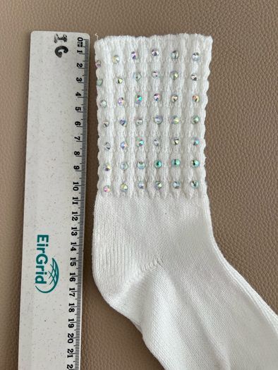 Irish dance diamonds socks size 13-2 UK