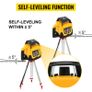 VEVOR 360 Rotary Laser Level Kit W/ Tripod & Staff Self-Leveling 500m Vertical Horizontal Scanning Measurement Construction Tool Image 4