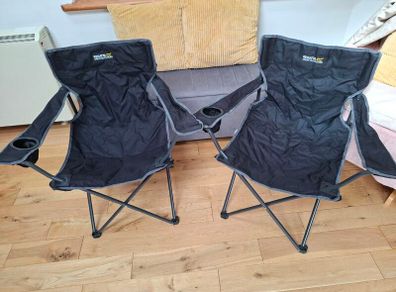 2 x Regatta Great Outdoors Foldable Chairs