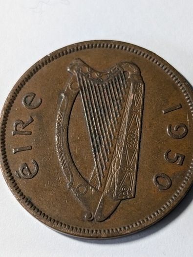Irish Penny 1950