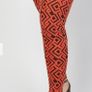 Aztec pattern trousers Image 2