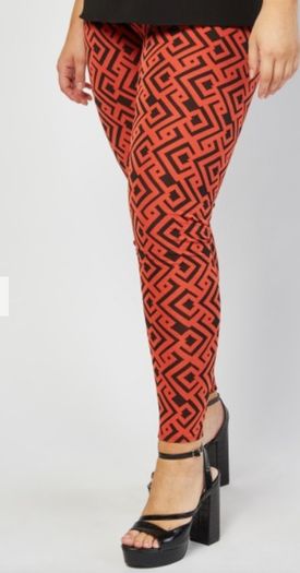 Aztec pattern trousers