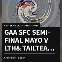 2x Premium Mayo V Louth Tickets