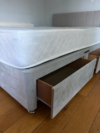 Small double bed with mattress
