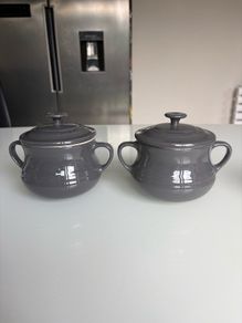 le creuset bean pots/soup bowls