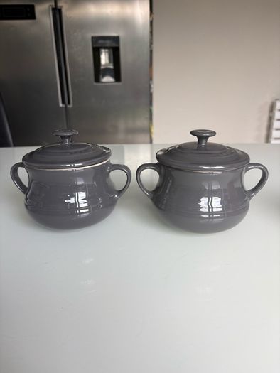 le creuset bean pots/soup bowls