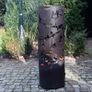 Esschert Design Fire Drum Birds on Twig Carbon Steel Black FF409 Image 3