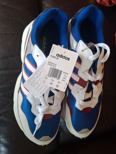 Adidas Yung 96 Trainers Size 10.5 UK - 45.3 EU - New with Tags