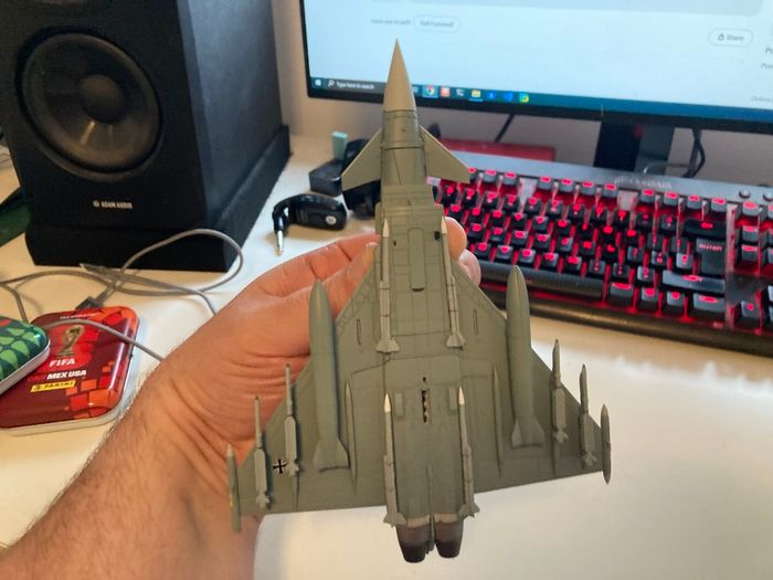 Hobby Master - Eurofighter EF-2000 Typhoon S Luftwaffe TaktLwG 31 - Diecast Aircraft Model - 1/72 Scale - HA6612