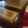 Vintage Leather Table  / Console Image 5