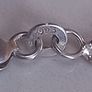 Stamped silver chain, 15.83g, lovely condition, D18 free reg post Image 3