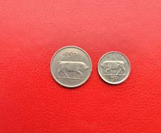 2 Irish 5p 1978/1998