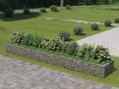 Gabion Raised Bed Galvanised Steel 540x90x50 cm