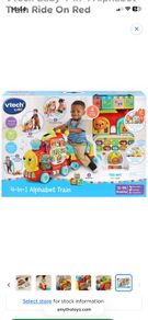 V Tech 4 in 1 Alphabet Train