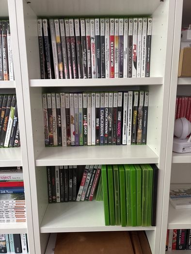Large collection of 360 games and console