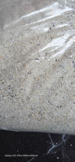 White sand for aquarium