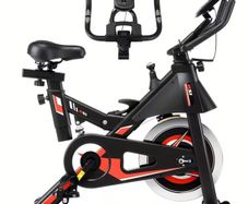 Exercise Bike Indoor Cycling Bike with Silent Belt