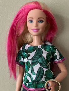 Barbie with Pink Highlights